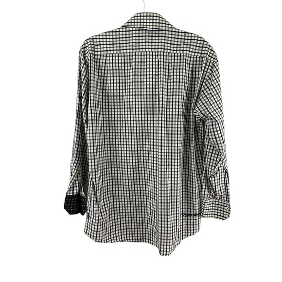 English Laundry Christopher Wicks Mens Casual Button Down Shirt Flip Cuff 16 - Picture 9 of 10